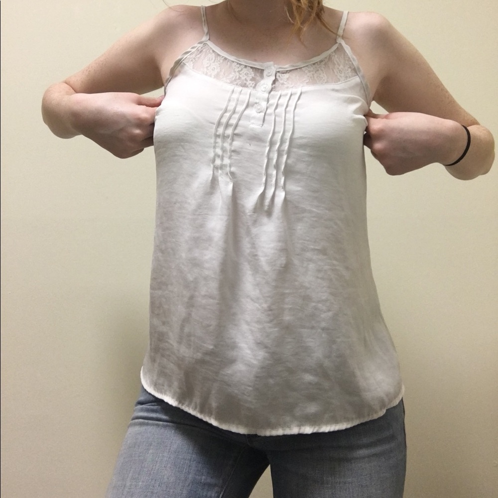 Wet Seal Tank Top with Lace detailing